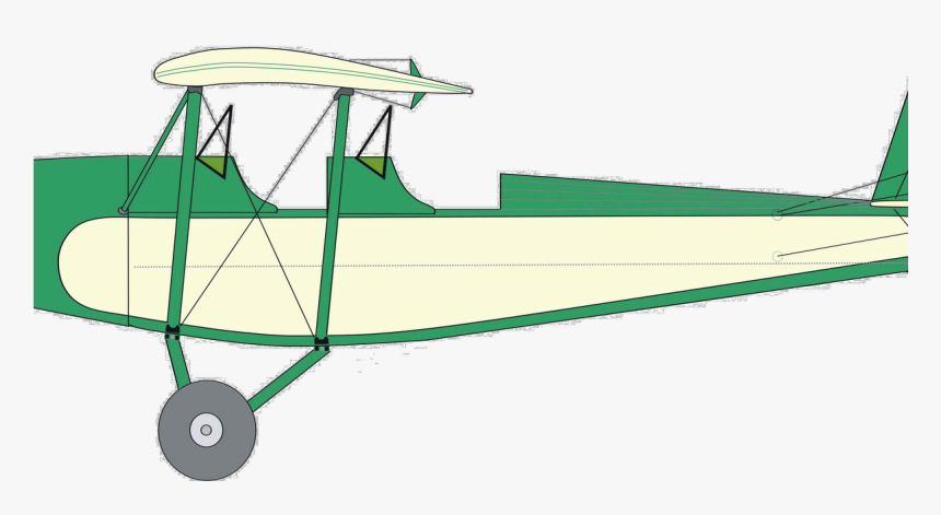 Fighter Plane Silhouette At Getdrawings - Propeller-driven Aircraft, HD Png Download