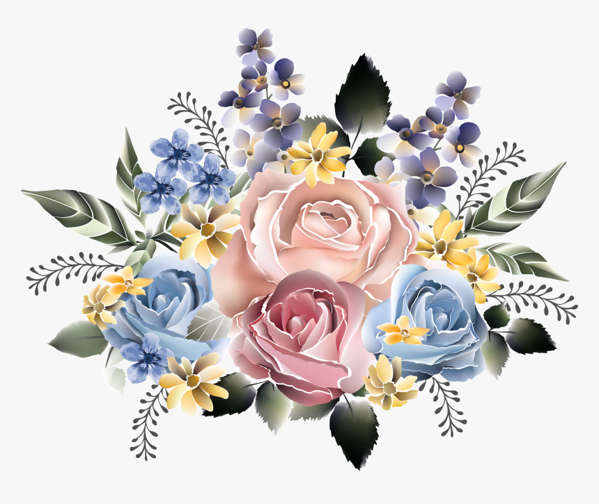 My Design / Beautiful Roses - Decoupage Png, Transparent Png