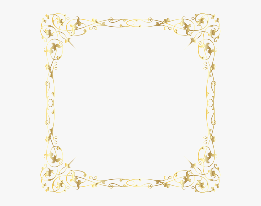 Decorative Border Transparent Png Image - High Quality Border Designs, Png Download