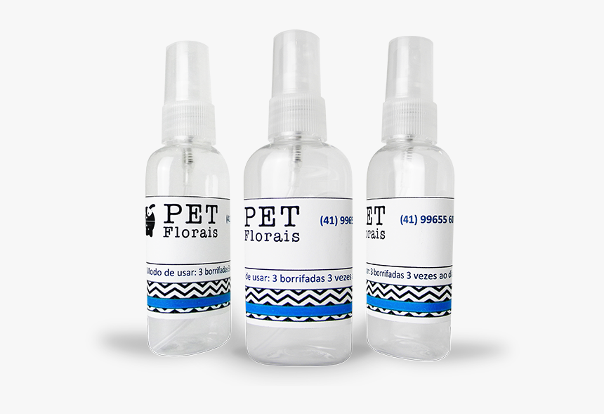 Spray Pet Florais - Glass Bottle, HD Png Download