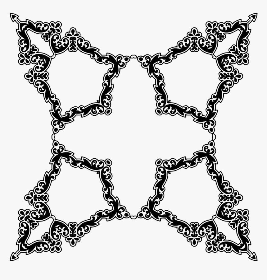 Art Deco Frame, HD Png Download