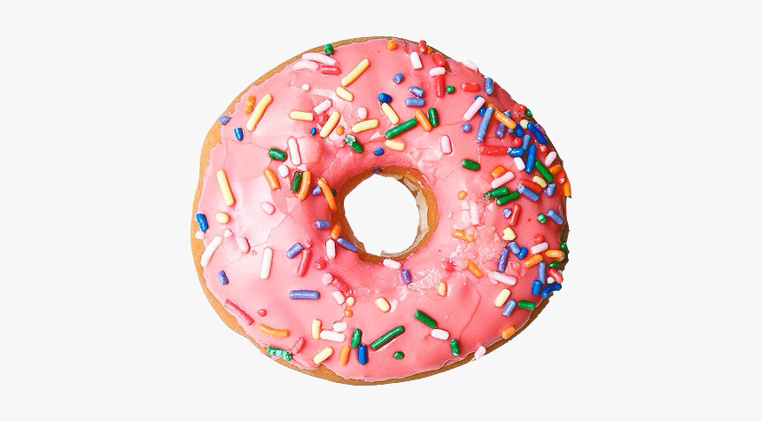 Sprinkled Donut, HD Png Download