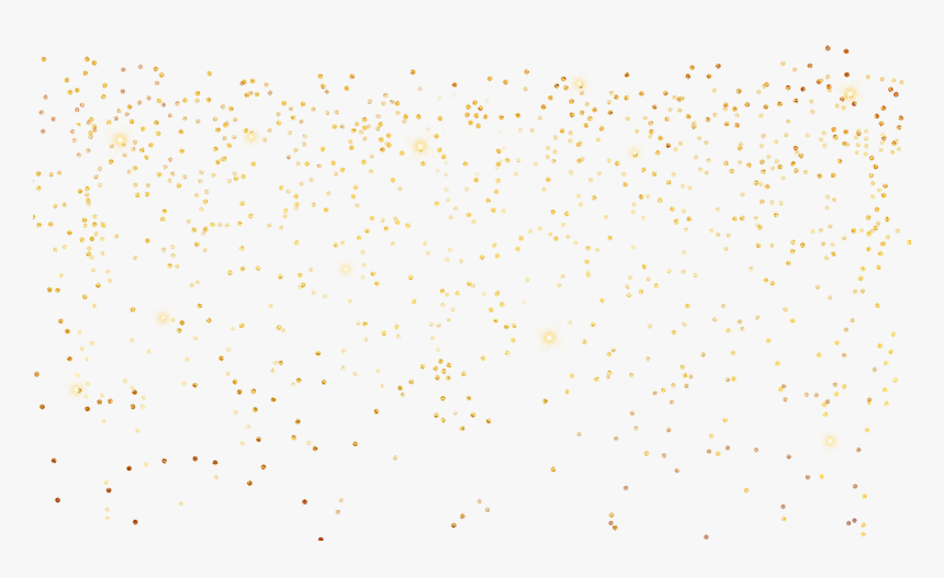 Golden Confetti Png - Colorfulness, Transparent Png