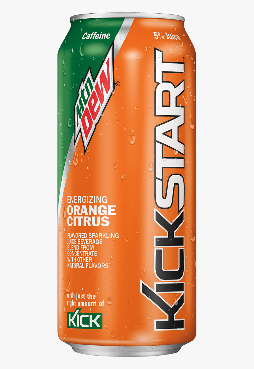 Mtn Dew Kickstart Orange Citrus, HD Png Download