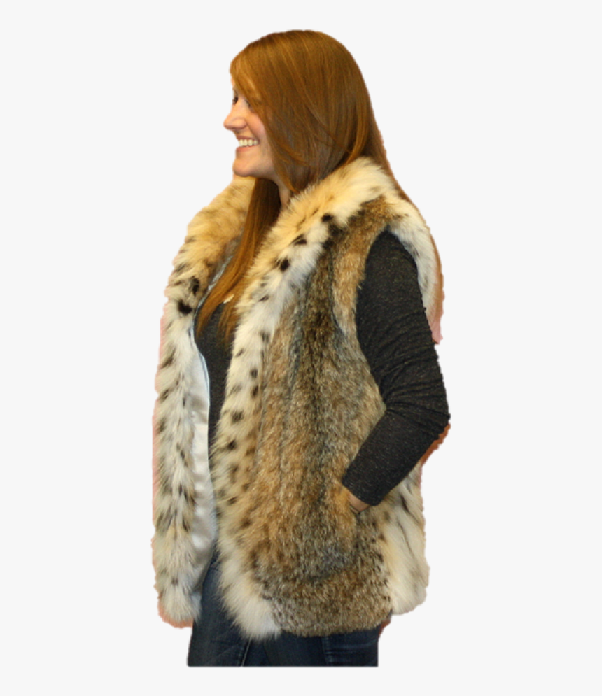 Fur Lined Leather Jacket Png Free Download - Fur Clothing, Transparent Png