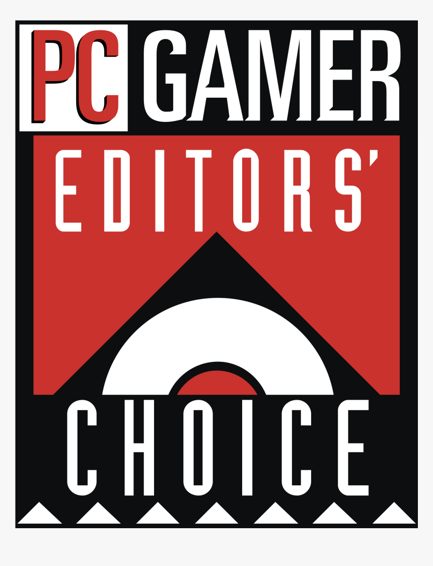 Pc Gamer Logo Png Transparent - Pc Gamer Editors Choice, Png Download
