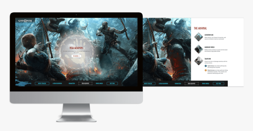 Transparent God Of War Png - God Of War 4 Epic, Png Download