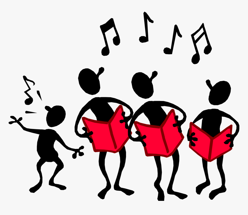 Sing Drawing Dancing - Clipart Choir Singing, HD Png Download
