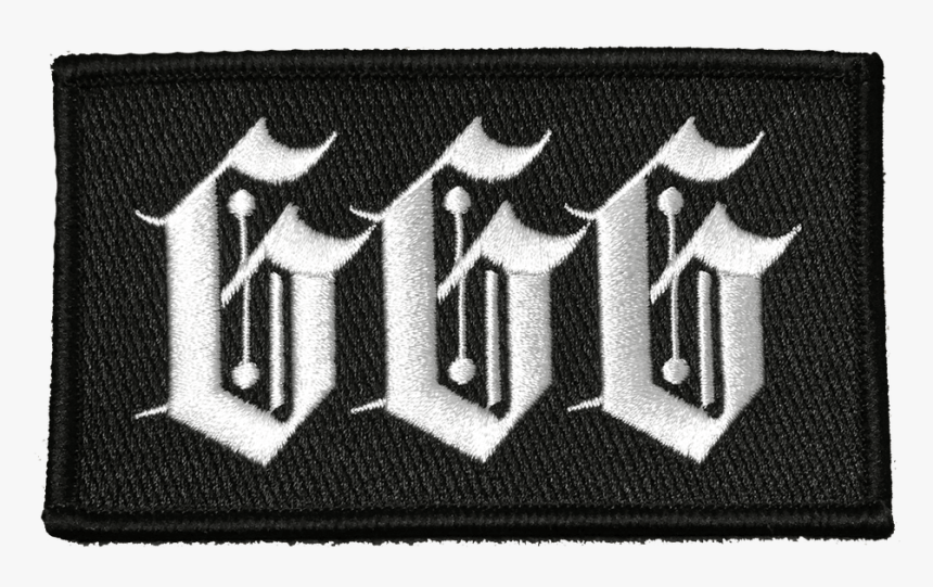 666 - Embroidered Patch - Blackcraft Against All Gods T Shirt, HD Png Download
