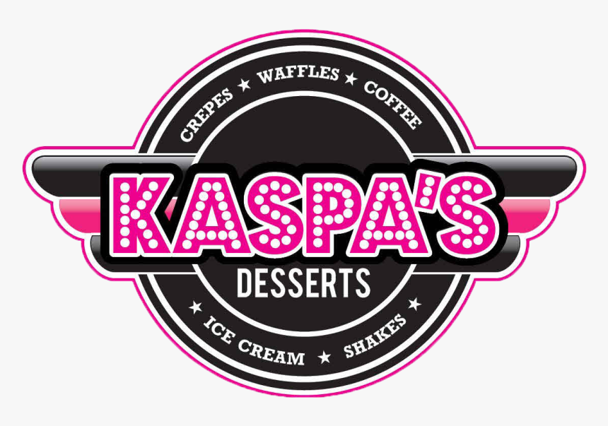 Kaspa S Logo - Kaspas Desserts Logo, HD Png Download