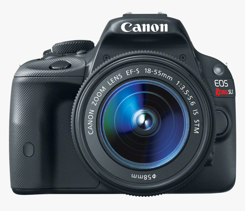 Canon Dslr Png -canon Eos Rebel Sl1, Hd Png Download - Canon Sl, Transparent Png