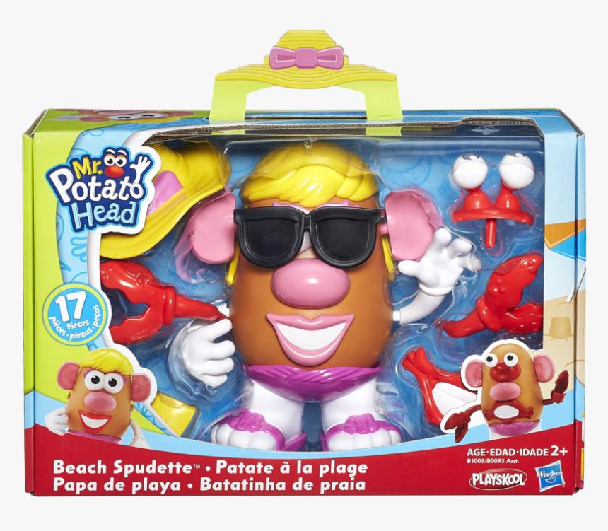 Mrs Potato Head Beach Spudette , Png Download - Senhora Cabeça De Batata Brinquedo, Transparent Png