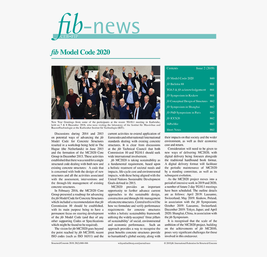 Fibnew 0032 2019 E Cover - New Bulletin Design, HD Png Download