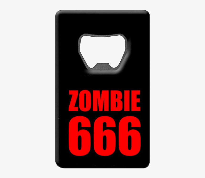 Zombie 666 Credit Card Bottle Opener - Mobile Phone Case, HD Png Download