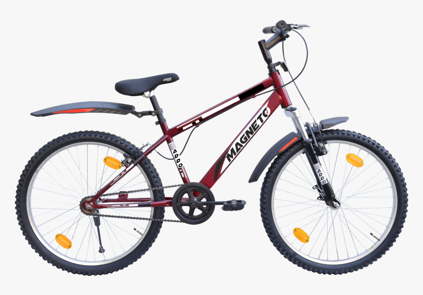 Mountainbike 24 - Purple Mountain Bike, HD Png Download