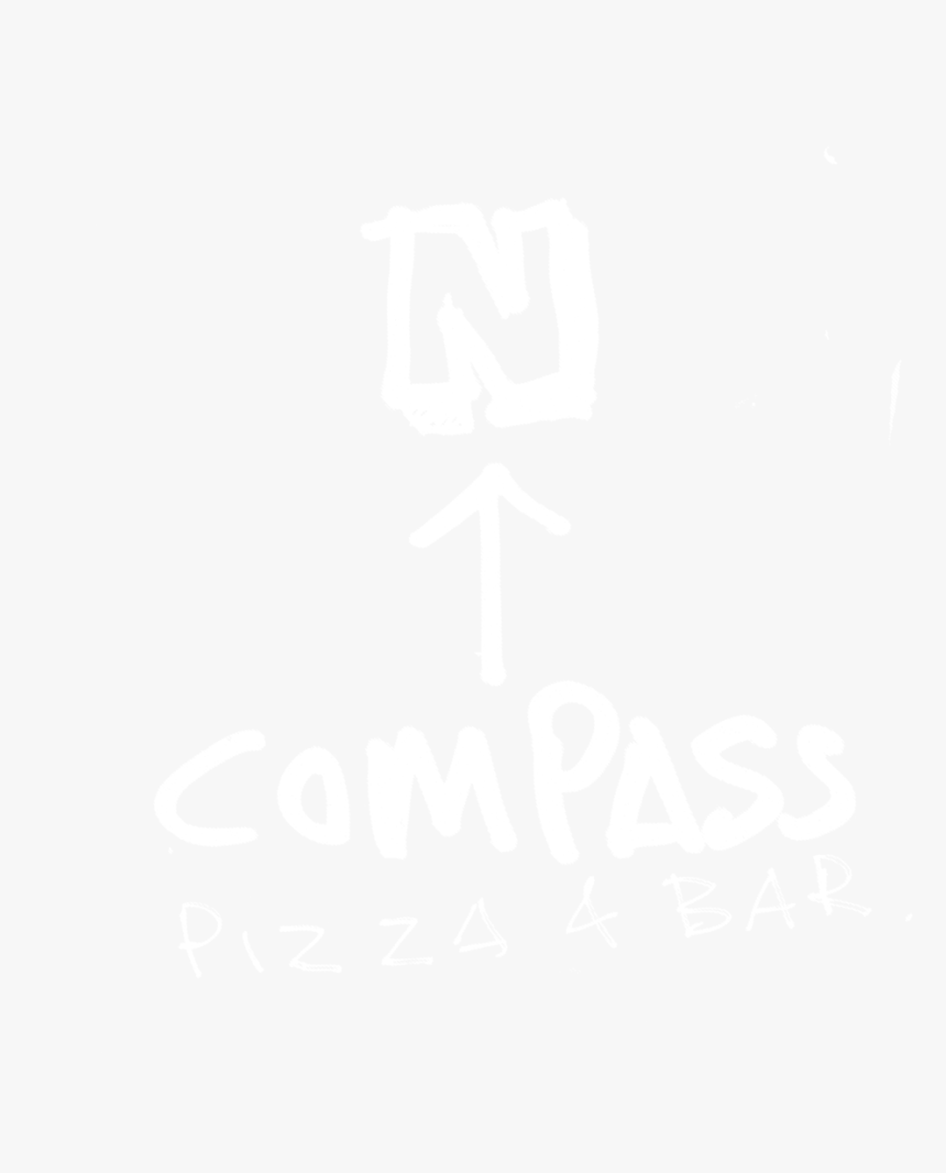 Compass Hand Logo White - Johns Hopkins Logo White, HD Png Download