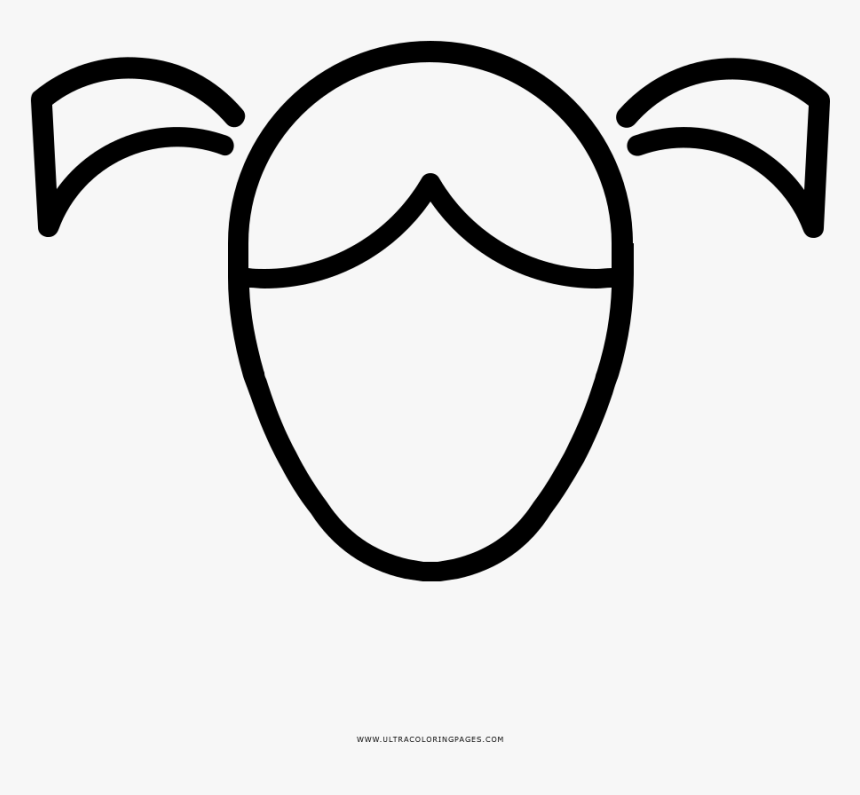 Virgo Coloring Page - Line Art, HD Png Download
