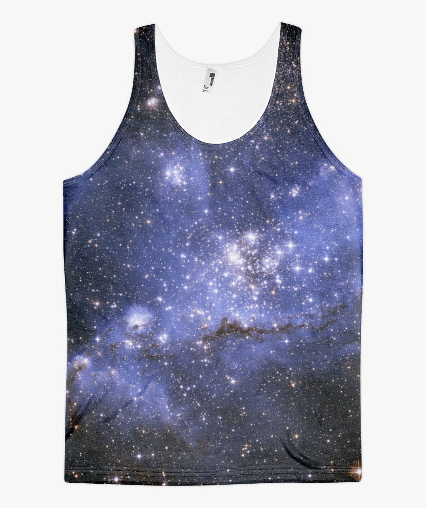 Blue Stars Classic Fit Tank Top - Small Magellanic Cloud Blue, HD Png Download