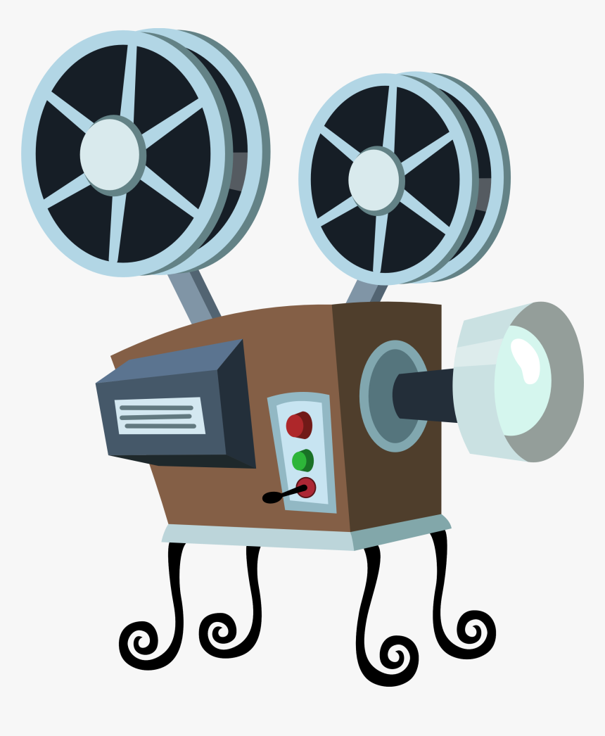 Movie Projector Clip Art - Movie Projector Clipart, HD Png Download