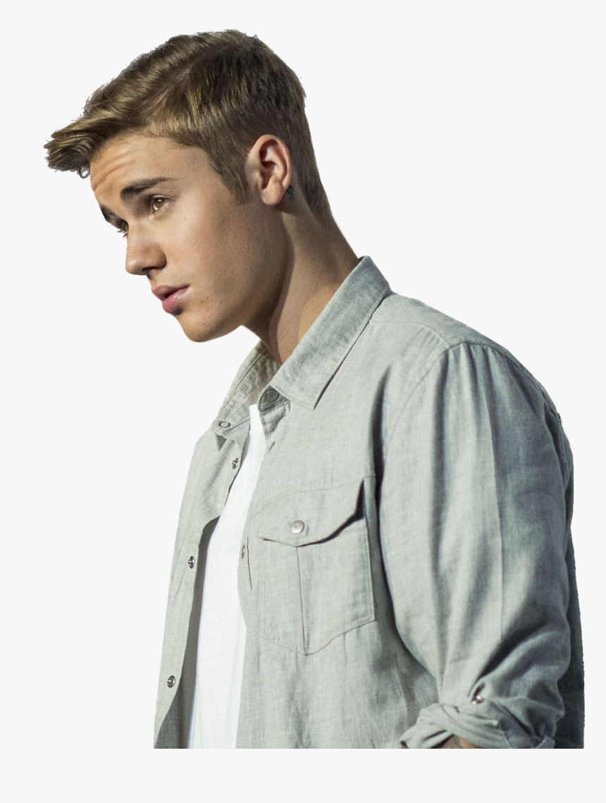 Justin Bieber From The Side, HD Png Download