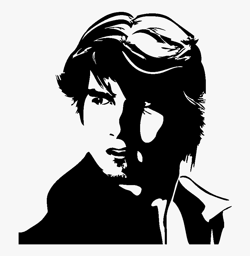 Tom Cruise Stencil Art, HD Png Download