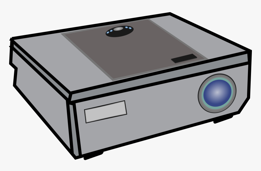 Video, Projector, Lcd, Projection, Electronics - Projector Clipart, HD Png Download