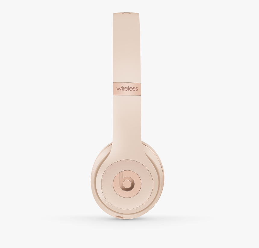 Beats Solo 3 Gold - Headphones, HD Png Download
