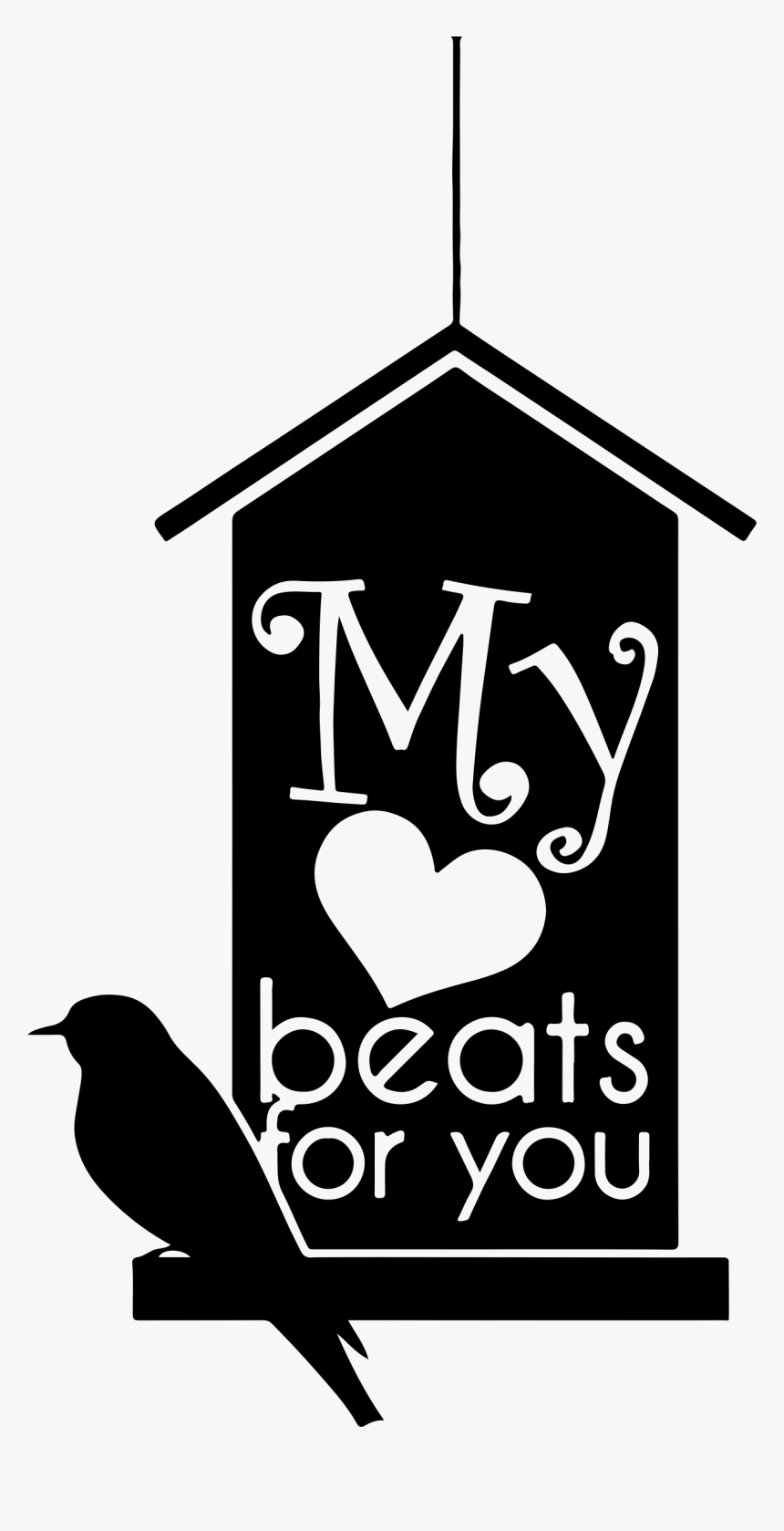 My Heart Beats For You Clip Arts - Illustration, HD Png Download