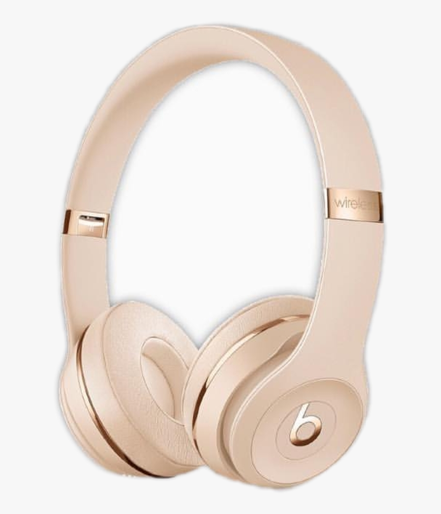 #headphones #beats #rosegold #png #pngs #filler - Høretelefoner Guld, Transparent Png