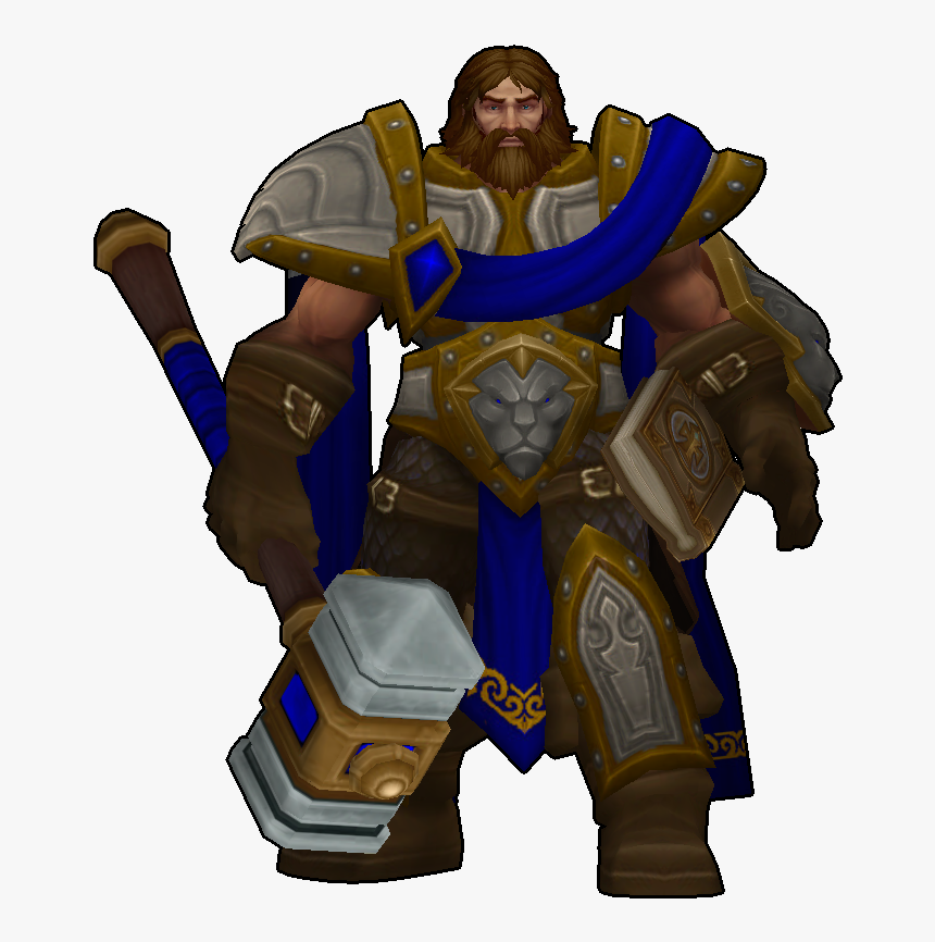 View Media - Warcraft 3 Paladin Model, HD Png Download