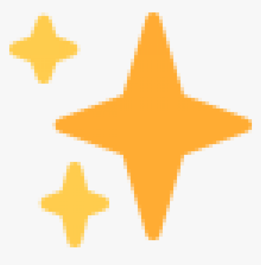 Ruffled Saris And Blouses Are The New Celebrity-approved - Twitter Sparkle Emoji Transparent, HD Png Download