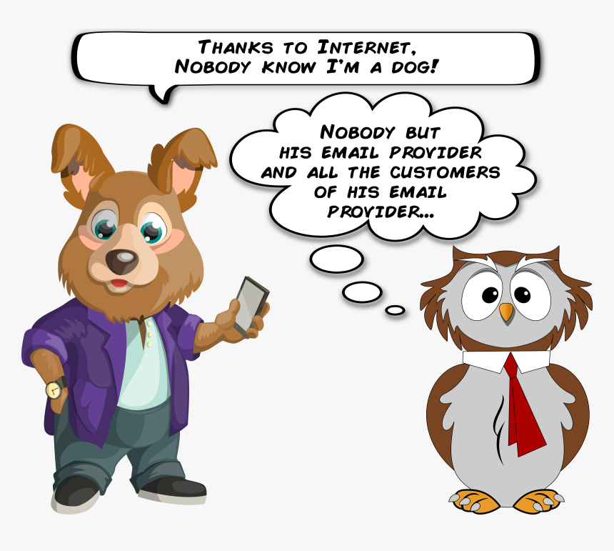 Transparent Email Clipart - Cartoon Animals Holding Phone, HD Png Download