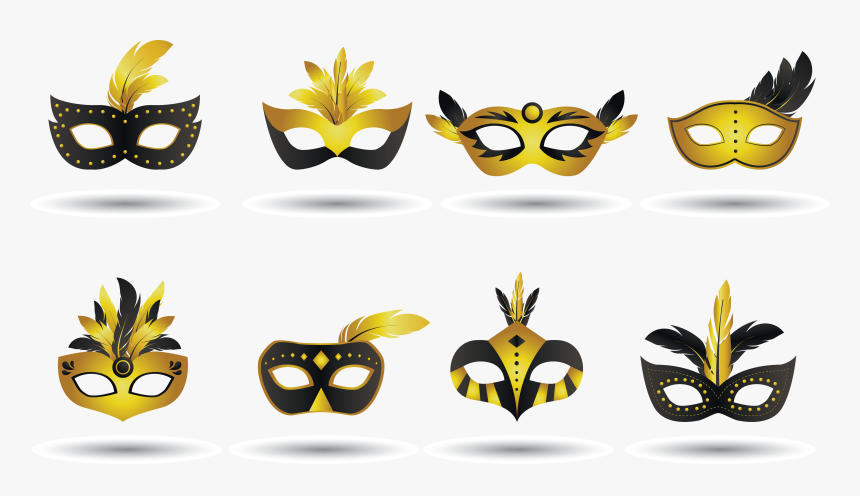 Mask Masquerade Ball - Masquerade Mask Cartoon Ball, HD Png Download