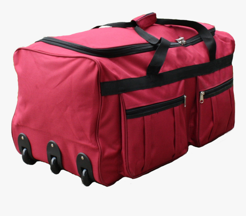 Duffle Bag With Wheels, HD Png Download