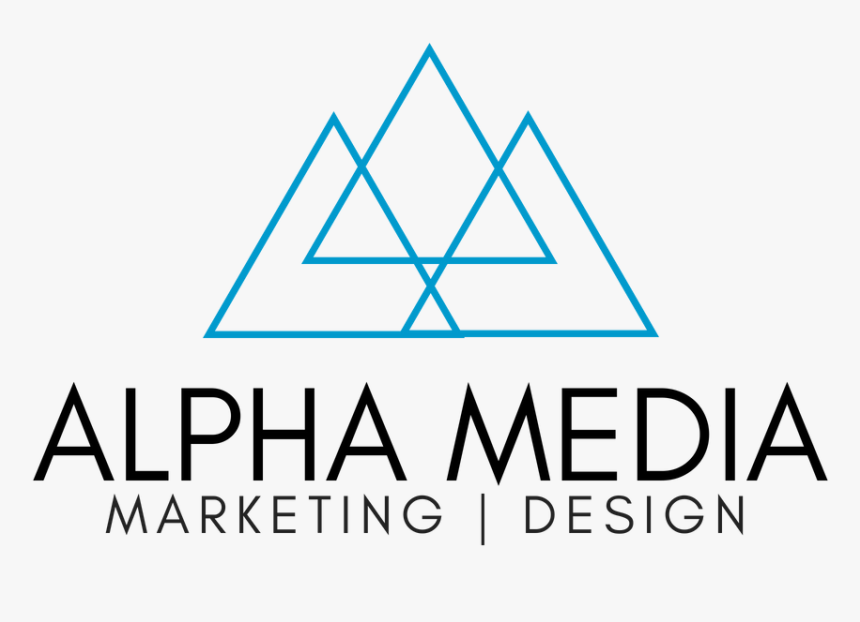 Alpha Media Logo - Triangle, HD Png Download