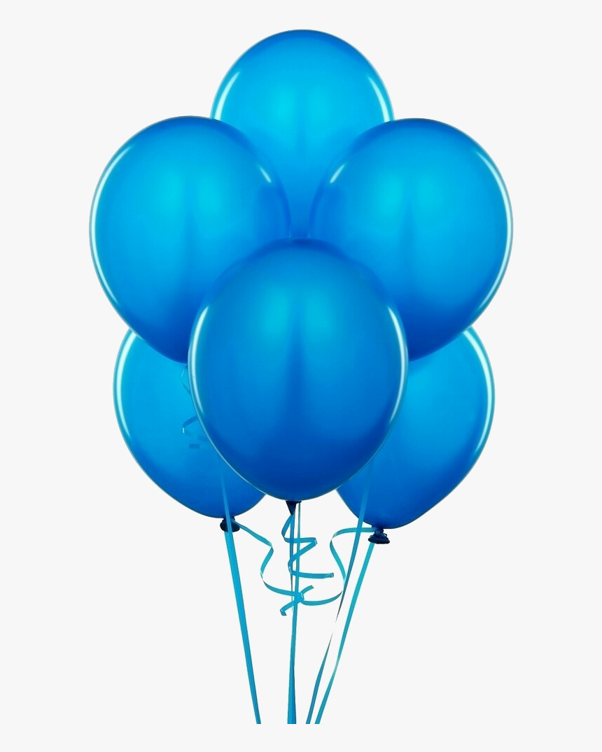 Balloon Navy Blue Clip Art - Blue Balloons Clipart, HD Png Download