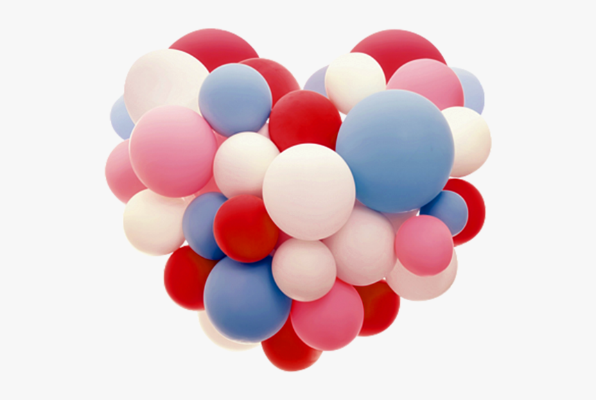 Heart Of Balloons Png - Birthday Balloons Image Hd Png, Transparent Png