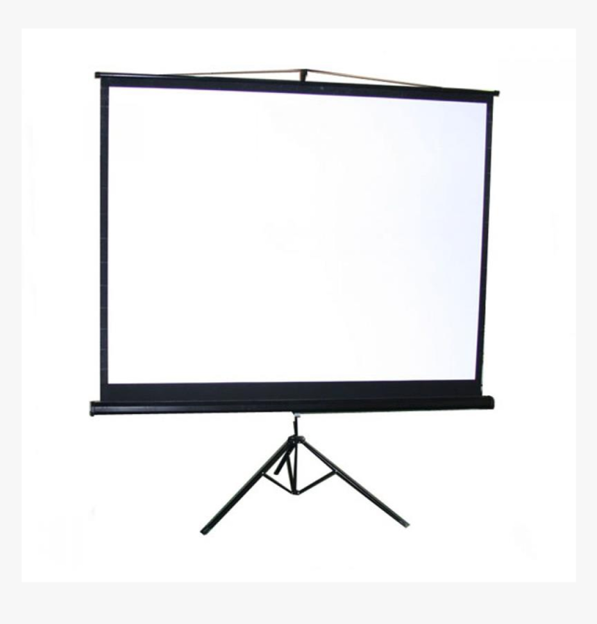 Projector Tripod Screen, HD Png Download