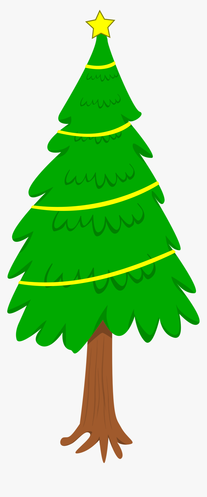 Fir Tree Clipart Tall Christmas Tree - Christmas Tree, HD Png Download