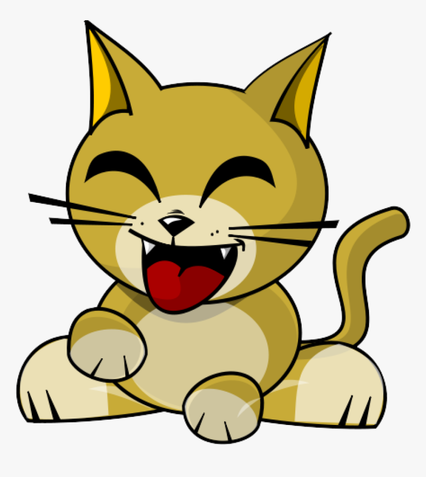 Cute Cat Clipart Cute Cat Clipart Clipart Panda Free - Cute Cat Art Transparent Clip Art, HD Png Download