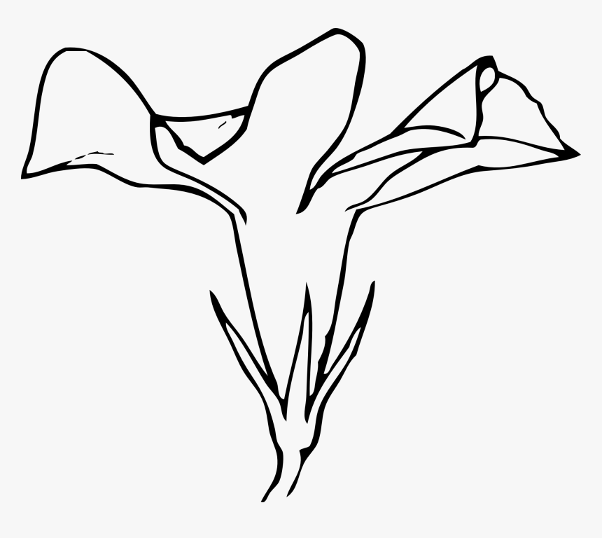 Flower Side View Drawing, HD Png Download , Transparent Png Image PNGitem