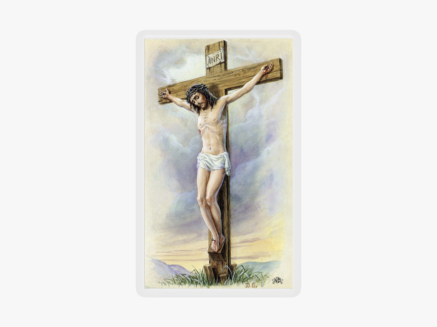 Prayer Before A Crucifix, HD Png Download