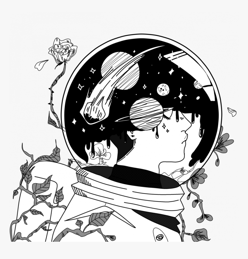 Transparent Chainsaw Clipart - Drawing Astronaut, HD Png Download