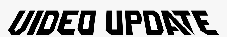 Video Update Logo Black And White - Graphics, HD Png Download