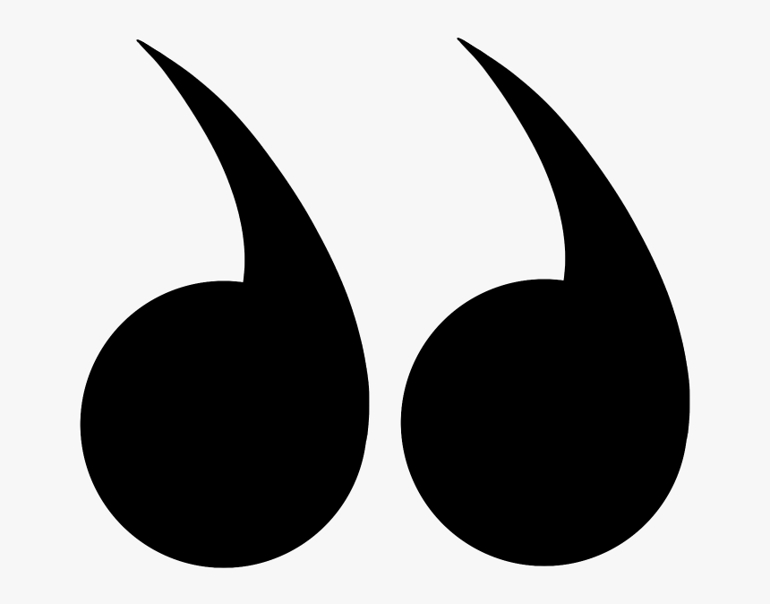 Quotation Marks - Crescent, HD Png Download