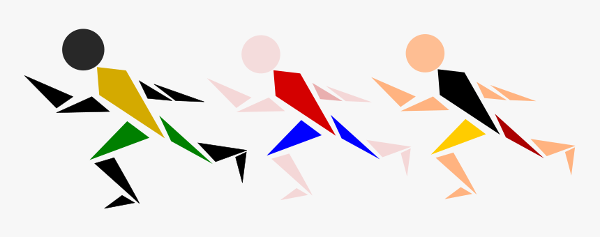 Olympics Medium Image Png - Clipart Relay Race, Transparent Png