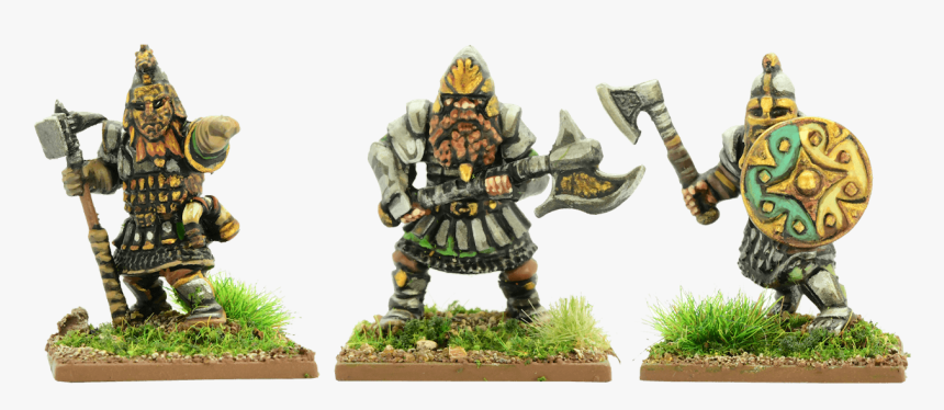 Frostgrave Dwarf Heavy Infantry, HD Png Download