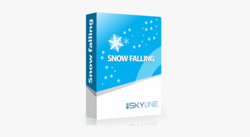 Skyline Snow Falling Cover Image, HD Png Download