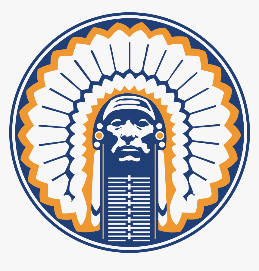 Native American Imagery In Sports - Fighting Illini, HD Png Download