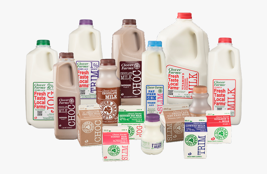 Clover Farms Chocolate Milk Carton, HD Png Download